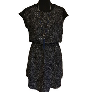 Black & Grey speckled dress size 6 great for work!